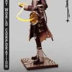 Lantern Squad Leader Figurine, Fully Hand Painted 3D Printed Collectible Statue, Fantasy Anime Warrior Sculpture product image 3