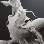 Song of the Tide - Highly Detailed Hand-Painted Statue - Collectible Sculpture product image 9