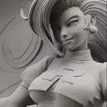 The Rocket Diva | Maximum Detailed 16K 3D printed figure product image 11