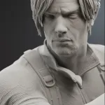 Leon Kennedy Resident Evil |Maximum Detailed 16K 3D printed figure product image 7