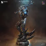 Alien Space Sniper Figurine, Highly Detailed Hand Painted 3D Printed Collectible Statue, Sci Fi Warrior Sculpture product image 4