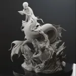 Song of the Tide - Highly Detailed Hand-Painted Statue - Collectible Sculpture product image 10