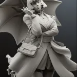 Mina Deadlock | Maximum Detailed 16K 3D printed figure product image 2