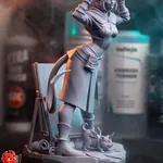 The Wild Lady | Maximum Detailed 16K 3D printed figure product image 10
