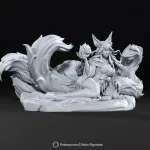 the Nine-Tailed Fox / Maximum Detailed Hand-Painted Figure product image 14