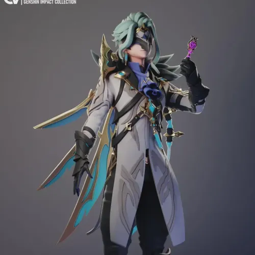 Dottore Genshin Impact | Maximum Detailed 16K 3D printed figure - alternate view