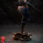 The Stick Fighter | Maximum Detailed Hand-Painted 3D printed figure product image 2