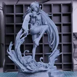 Celestial Martial Arts Master Figurine, Maximum Detailed 16K 3D Printed Collectible Statue, Anime Game Inspired Figure product image 7