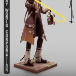 Lantern Squad Leader Figurine, Fully Hand Painted 3D Printed Collectible Statue, Fantasy Anime Warrior Sculpture product image 5
