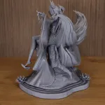 Pink Angelic Pop Singer Figurine, Maximum Detailed Hand Painted Anime Game Inspired 3D Printed Collectible Statue product image 18