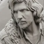 Dark Fantasy Expedition Warrior Figurine, Hand Painted Resin Collectible Statue RPG Inspired Sculpture product image 13