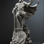 Doctor Doom - Marvel Comics | Maximum Detailed 16 3D Printed Figure product image 2