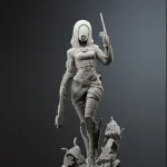 Tali Mass Effect | Maximum Detailed 16K 3D printed figure product image 15