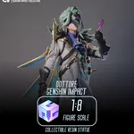 Dottore Genshin Impact | Maximum Detailed 16K 3D printed figure product image