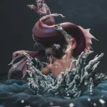 Song of the Tide - Highly Detailed Hand-Painted Statue - Collectible Sculpture product image 2