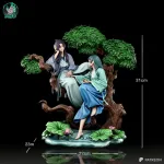 Imperial Apothecary Court Noble Duo Figurine, Hand Painted Resin Anime Sculpture product image 6