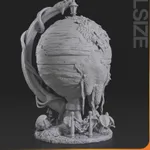 Hornet figure | Hollow Knight Silksong Figure – 3D Printed Resin Diorama product image 7