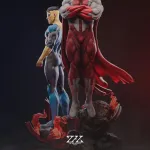 Son And Father | Maximum Detailed Hand- Painted figure product image 3