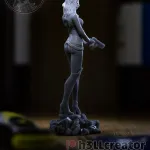 The Captain Pistol Lady – 16K Resin 3D Printed Statue Collectible Hand-Painted product image 4
