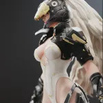Electric Speedster Battle Girl Figurine, Fully Hand Painted 3D Printed Collectible Statue, Sci Fi Action Sculpture product image 6