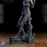 The Lady with the Finger Figurine – 16K Resin 3D Printed Statue Collectible Hand-Painted product image 6