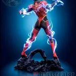 The Red Lightning – 16K Resin 3D Printed Statue Collectible Hand-Painted product image 2