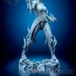 Lightning Lady – 16K Resin 3D Printed Statue Collectible Hand-Painted product image 5