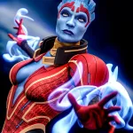 The Red Lightning – 16K Resin 3D Printed Statue Collectible Hand-Painted product image 3