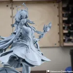 Fox Ear Mystic Lady Figurine, Maximum Detailed Hand Painted Anime Game Inspired 3D Printed Collectible Statue product image 19