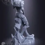 The Lady with the Finger Figurine – 16K Resin 3D Printed Statue Collectible Hand-Painted product image 10