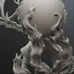 Dark Fantasy Expedition Warrior Figurine, Hand Painted Resin Collectible Statue RPG Inspired Sculpture product image 11