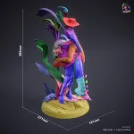 Vintage Gentleman Martial Artist Figurine, Highly Detailed Hand Painted or Unpainted 3D Printed Collectible Statue product image 12