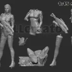 Miss Williams  – 16K Resin 3D Printed Statue Collectible Hand-Painted product image 10