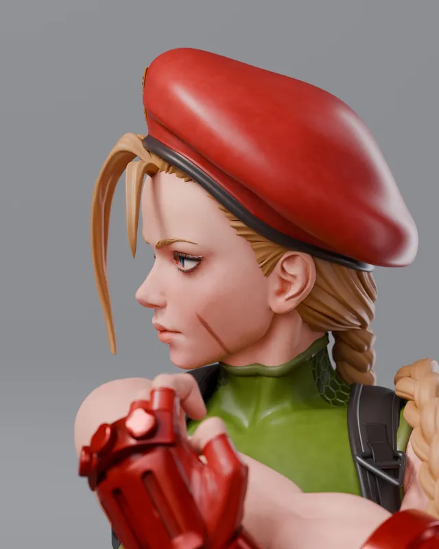Cammy figure Street Fighter 2 - alternate view