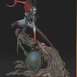 Varang figure Avatar Figure – 3D Printed Resin Diorama product image 6