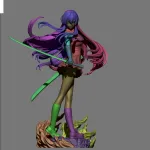Akame Akame ga Kill | Maximum Detailed 16K 3D printed figure product image 8