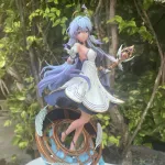 Fox Ear Mystic Lady Figurine, Maximum Detailed Hand Painted Anime Game Inspired 3D Printed Collectible Statue product image
