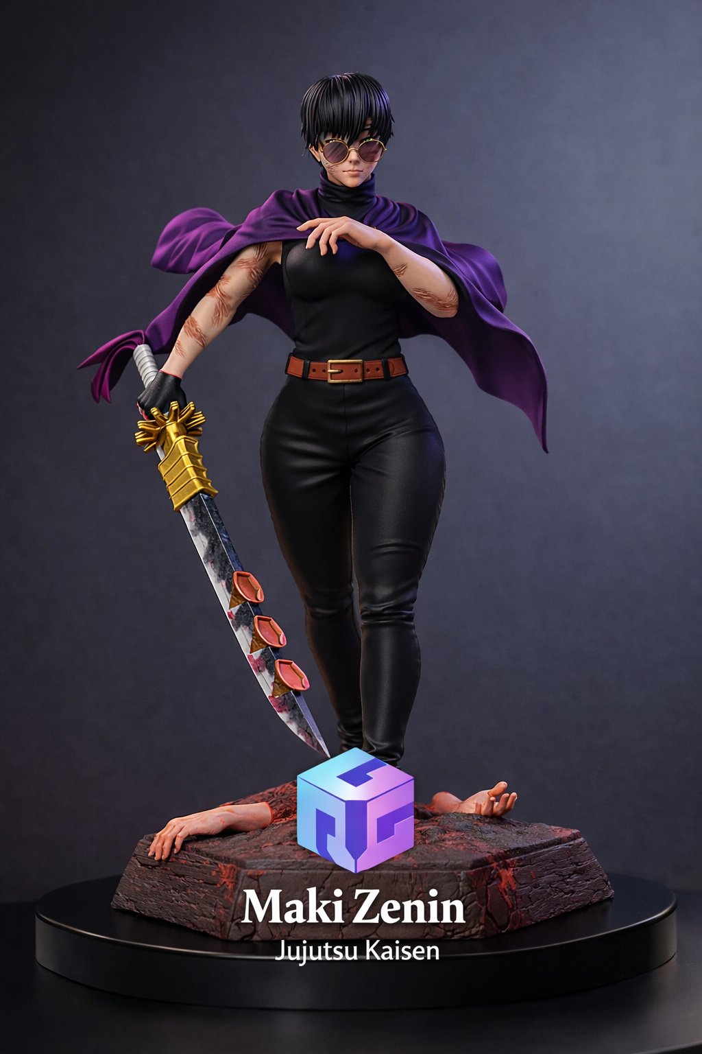 Maki Zenin - Jujutsu Kaisen | Maximum Detailed 12K 3D printed figure