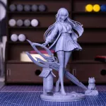 The Big Sword Lady/ Maximum Detailed Hand-Painted Figure product image 5