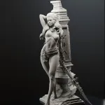 Aloy Horizon Zero Dawn | Maximum Detailed 16K 3D printed figure product image 2