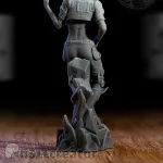 The Lady with the Finger Figurine – 16K Resin 3D Printed Statue Collectible Hand-Painted product image 4