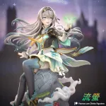 Green Sci Fi Mecha Girl Figurine, Maximum Detailed Hand Painted Anime Game Inspired 3D Printed Collectible Statue product image 7