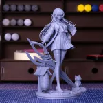 Academy Broadblade Student Figurine, Maximum Detailed 16K 3D Printed Collectible Statue, Dark Anime Game Inspired Figure product image 7