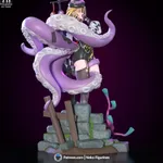 Octopus Horror Girl Figurine, Maximum Detailed 16K 3D Printed Collectible Statue, Dark Anime Game Inspired Figure product image 4