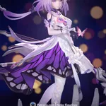Purple Butterfly Dragon Lady Figurine, Maximum Detailed Hand Painted Anime Game Inspired 3D Printed Collectible Statue product image 16