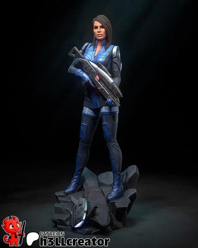 Miss Williams  – 16K Resin 3D Printed Statue Collectible Hand-Painted