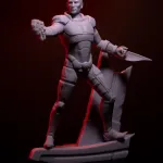 The Commander – 16K Resin 3D Printed Statue Collectible product image 4