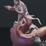 Song of the Tide - Highly Detailed Hand-Painted Statue - Collectible Sculpture product image 4