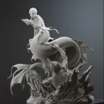 Song of the Tide - Highly Detailed Hand-Painted Statue - Collectible Sculpture product image 6