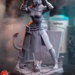 The Wild Lady | Maximum Detailed 16K 3D printed figure product image 11
